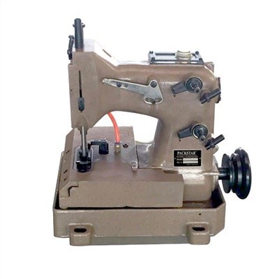 Máquina de costura de bolsa tecida
